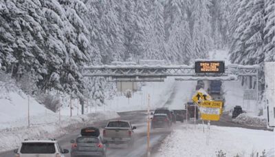 Winter weather advisory issued for foot of snow on Oregon Cascade passes this weekend