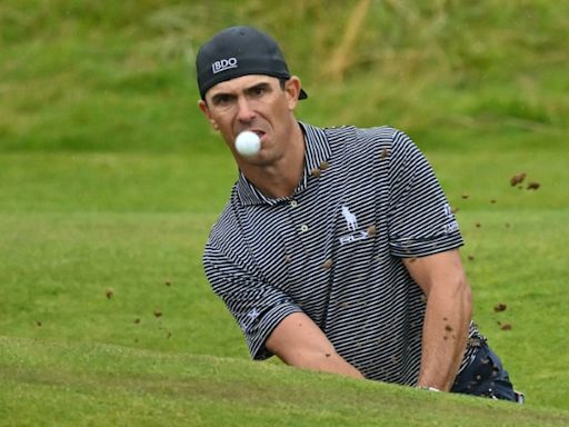 Horschel leads British Open as torrential rain sets up thrilling final round