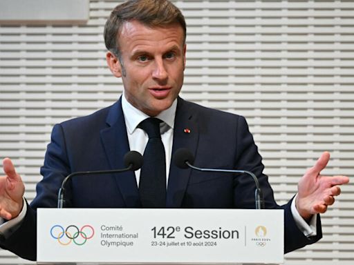 Macron's political woes cast shadow over Olympic spectacle