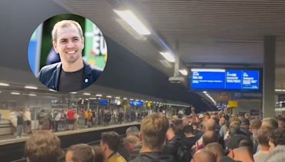 Las duras críticas de Philipp Lahm a los ferrocarriles alemanes por sus demoras en la Eurocopa 2024