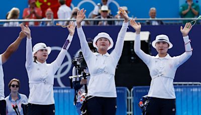 Archery: South Korea beat China to gold in women's team event shoot-off