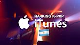 Canciones de K-pop en iTunes Argentina para escuchar hoy