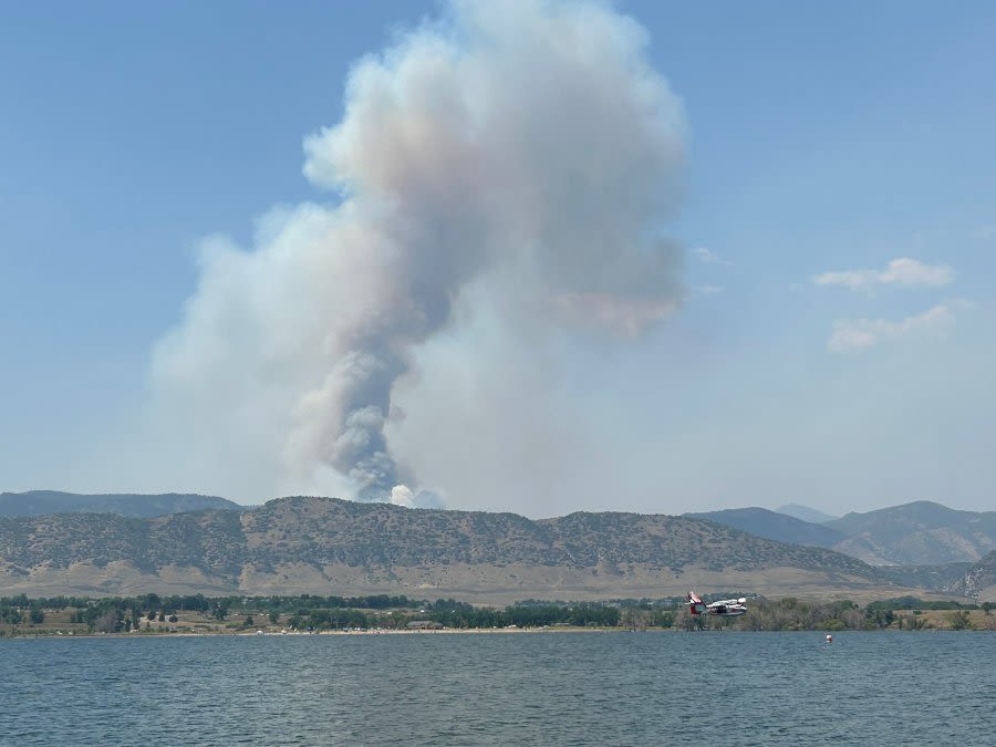 Quarry Fire a quarter-mile from homes in Jefferson County