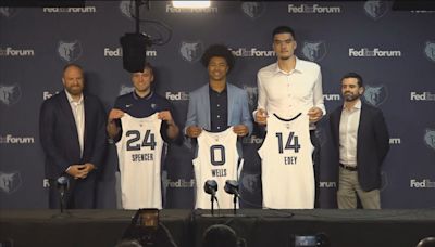 Memphis Grizzlies sign rookies Zach Edey and Jaylen Wells to multi-year deals, acquire rights to Cam Spencer