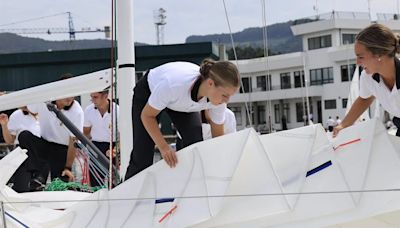 La Escuela Naval de Marín toma medidas urgentes con la princesa Leonor tras no cumplir con las exigencias del centro