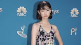 HoYeon Jung Goes for ‘Chic and Detailed’ in Pastel Louis Vuitton Dress at the 2022 Emmys