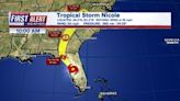 TIMELINE: Tropical Storm Nicole updates from Nov. 10