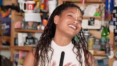 Willow Premieres Frenetic Funk Jam ‘Run!’ During ‘Tiny Desk’ Concert