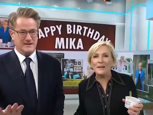 Joe Scarborough Surprises Wife Mika Brzezinski With Heart-Melting Birthday Gift Live on Air