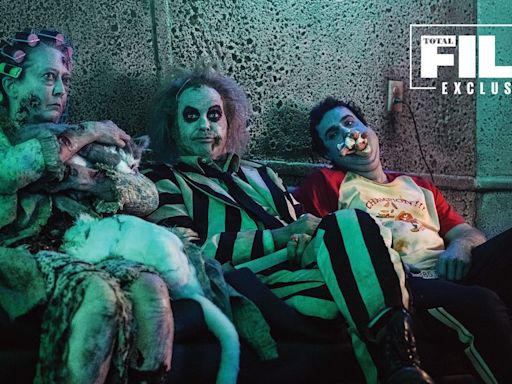 The ghost with the most returns in these exclusive new images from Beetlejuice Beetlejuice