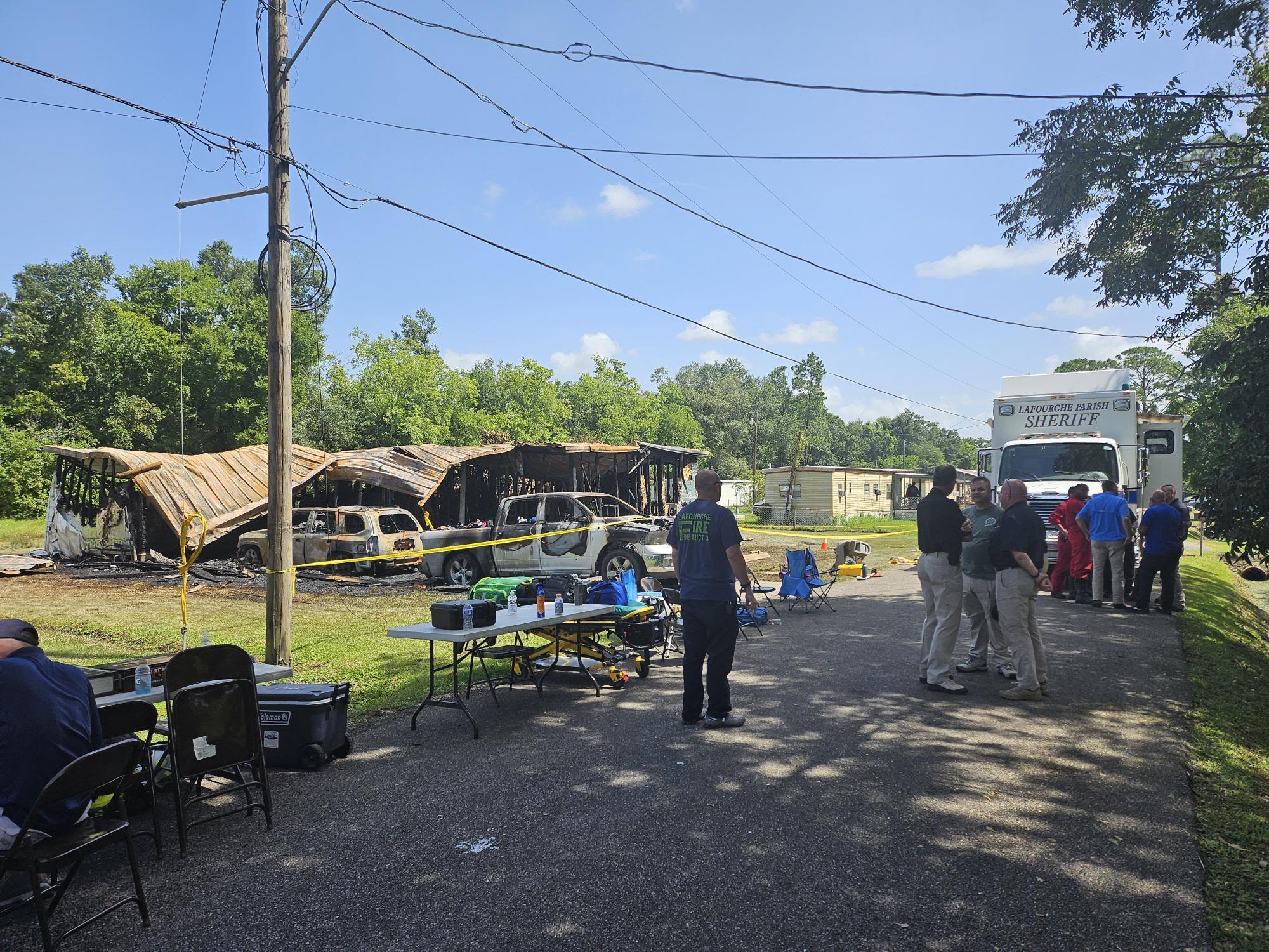 Five dead in Lafourche Parish house fire in Louisiana