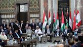 Syria's Assad meets senior Arab lawmakers in Damascus
