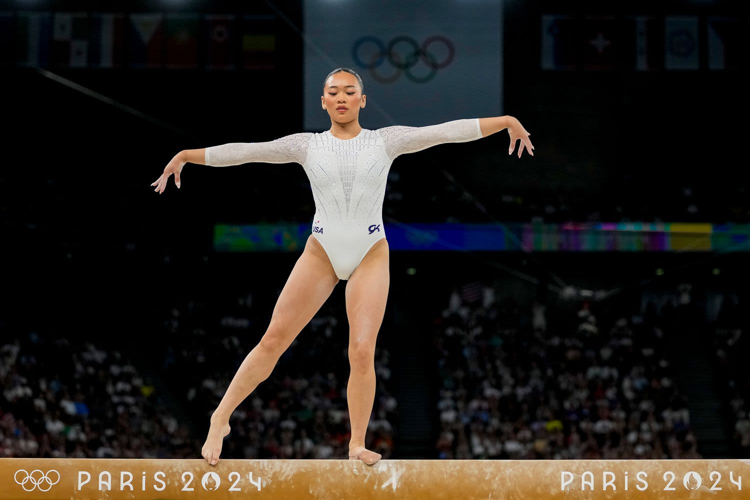 Suni Lee Owns Olympic TikTok Trend by Poking Fun at Her Fall During Balance Beam Final