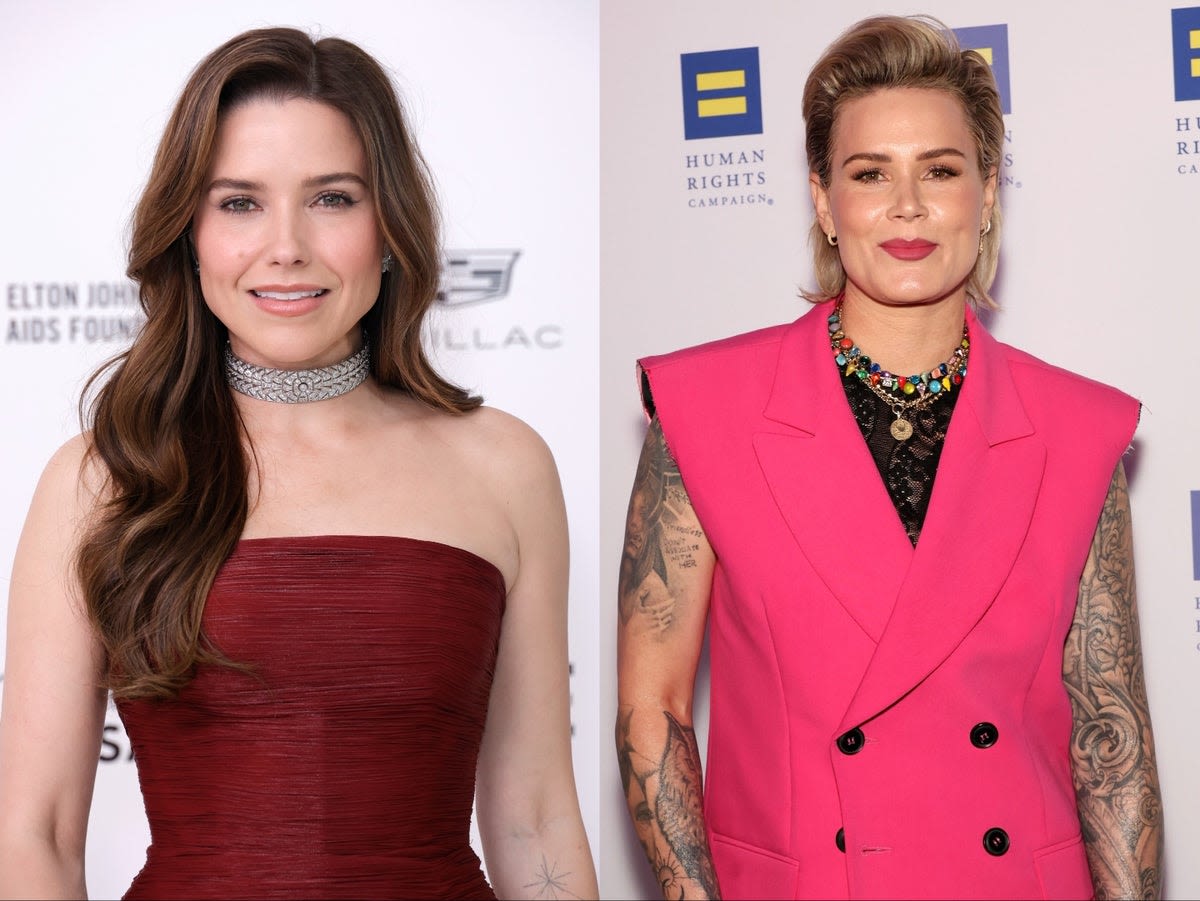 Ashlyn Harris says she’s ‘so proud’ of girlfriend Sophia Bush after actor came out as queer