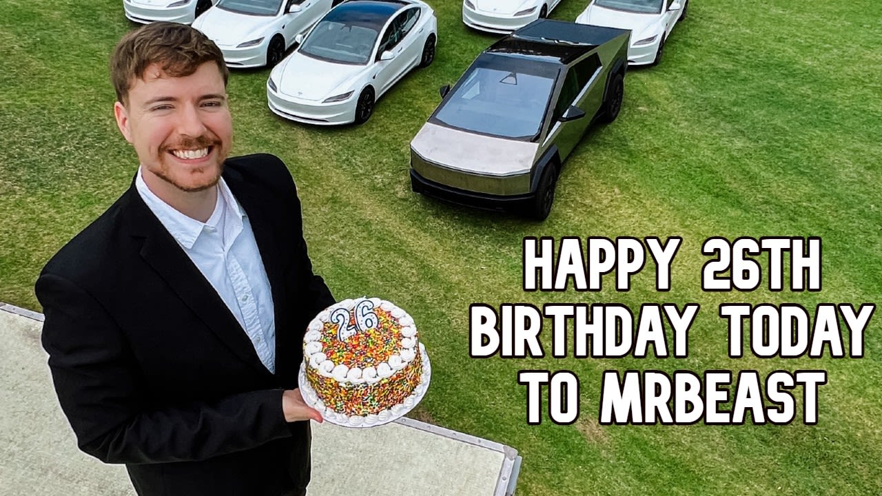 It’s MrBeast’s birthday, but he’s bringing the gifts for us