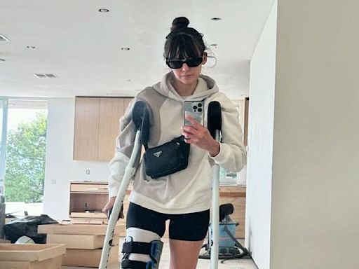 Nina Dobrev Opens Up About Dirt Biking Accident And Recovery; Says 'My Knee Just Snapped'