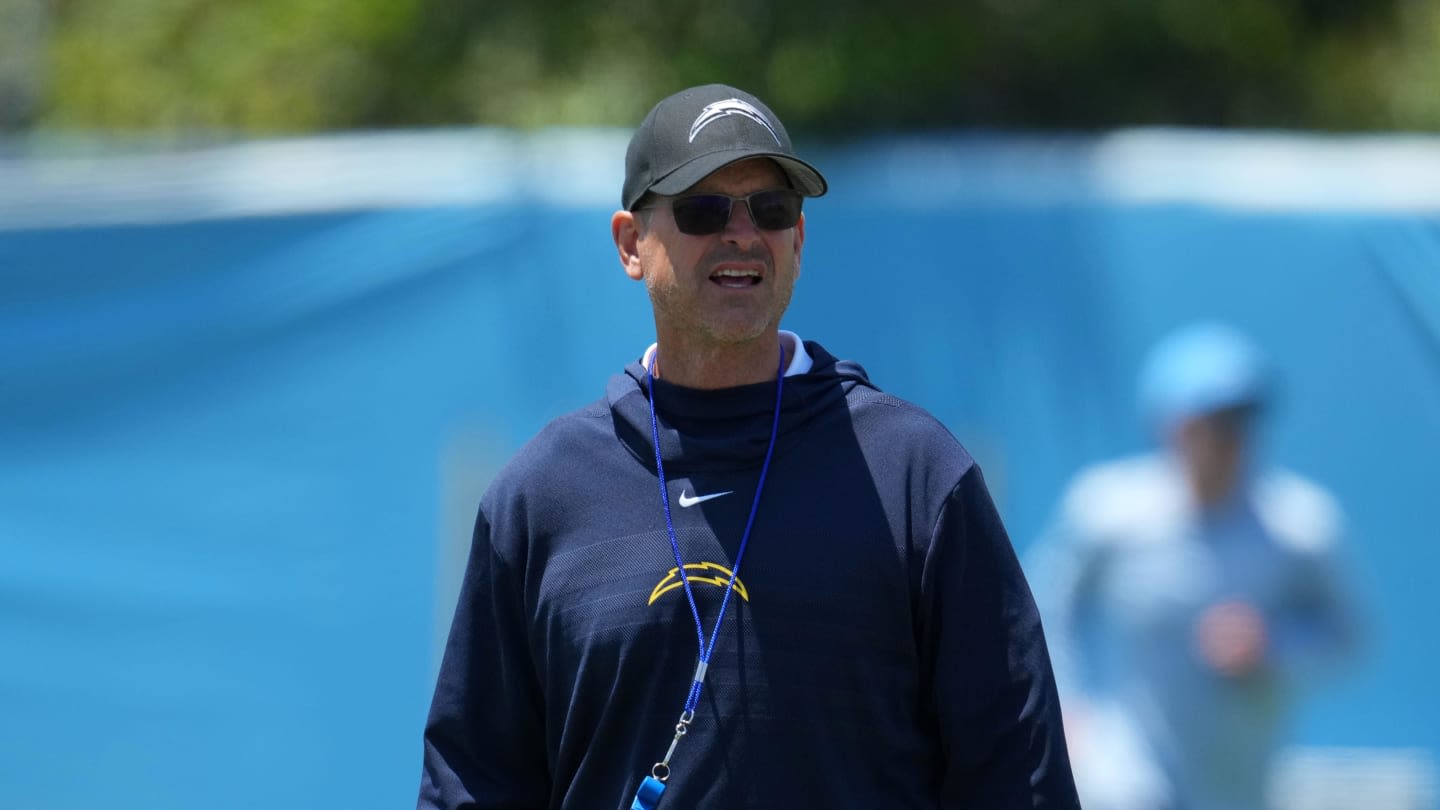 Chargers News: Jim Harbaugh Has Unique End-of-Practice Ritual