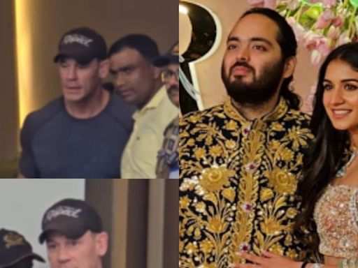 John Cena Waves at Paparazzi as He Reaches Mumbai For Anant Ambani's Wedding; Video Goes Viral - News18