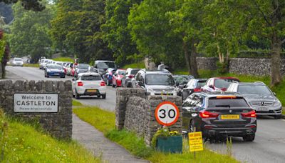 Locals fume as idyllic town taken over by tourists' parking in summer