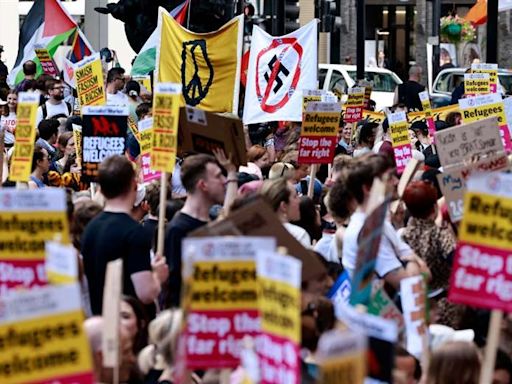 Manifestaciones en todo Reino Unido para denunciar las violencias racistas | Teletica