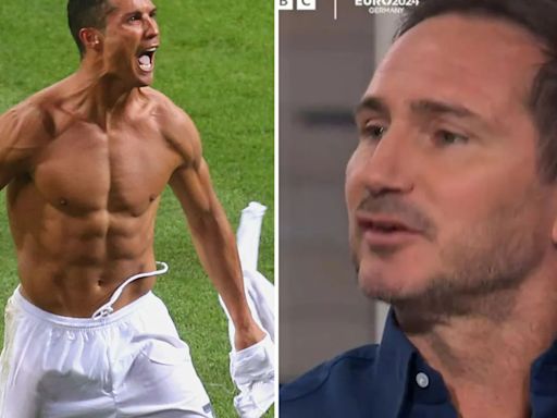 Frank Lampard reveals why he 'stayed away' from Cristiano Ronaldo on holiday