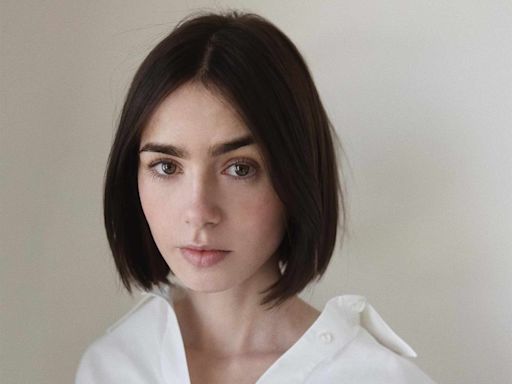 Lily Collins Just Got a Chic Blunt Bob for Summer