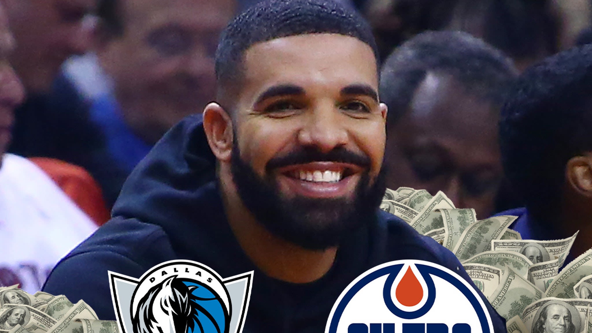 Drake Drops $1 Million On Mavericks, Oilers Championship Bets