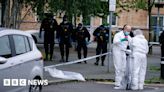 Police scour Manchester street after 'teenager stabbed'