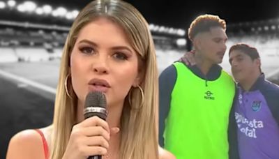 Brunella Horna a Paolo Guerrero sobre su futuro en la UCV: “Si deseas ir a Alianza Lima, paga la penalidad”