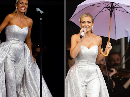 Katherine Jenkins wows in jumpsuit as she takes to the stage at BST Hyde Park