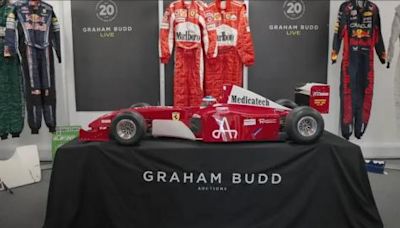 Radio-controlled scale replica of Schumacher's F2002 F1 car for sale | Team-BHP