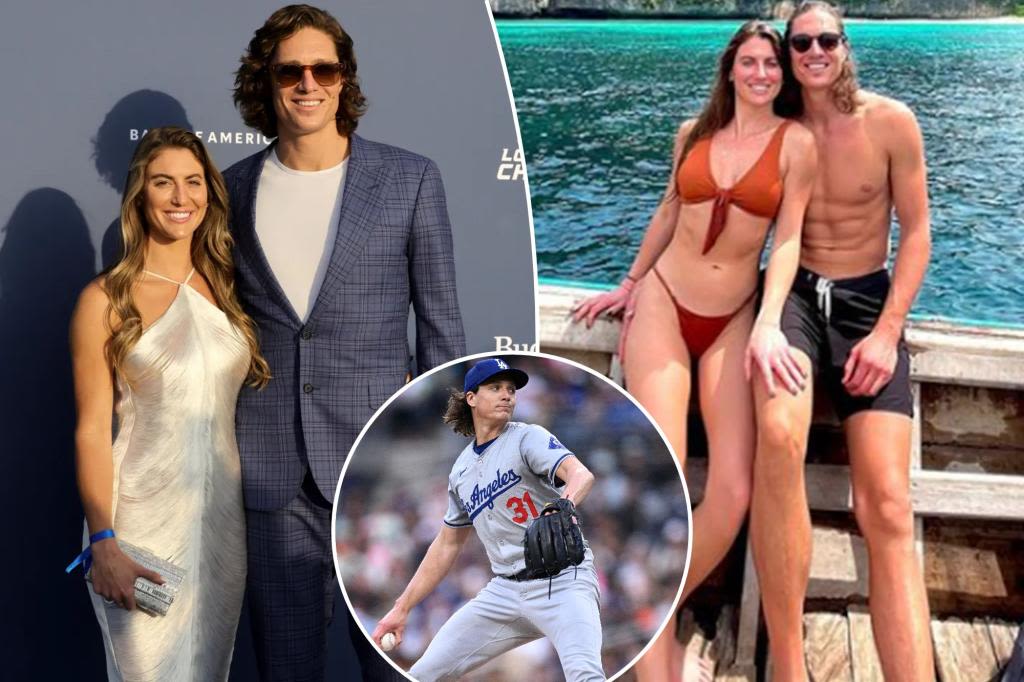 Tyler Glasnow’s unique first encounter with girlfriend highlighted during Dodgers game