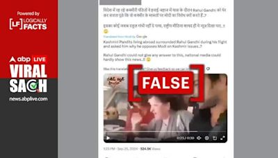 Fact Check: Old Video Of Kashmiri Woman Speaking To Rahul Gandhi Shared With False Context