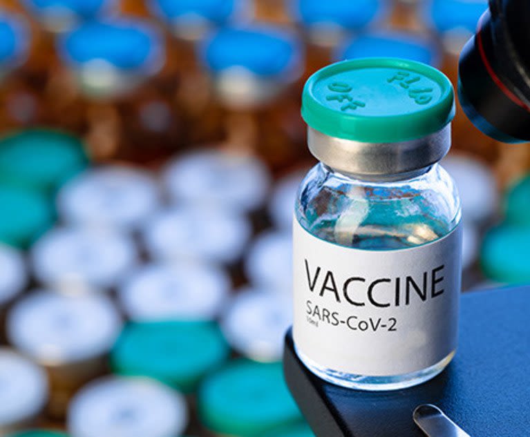 Judge Leaves Questions Regarding COVID Vaccine Exemptions for Jury to Decide | The Legal Intelligencer