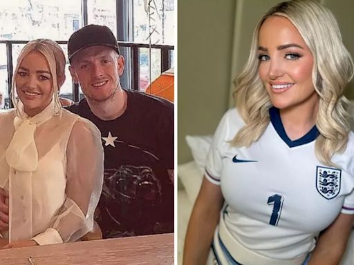 England's Jordan Pickford wore tracksuit and jeans on his wedding day to stunning wife Megan