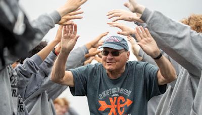 Thomas Jefferson High School practice track dedicated to Doug Muehlig