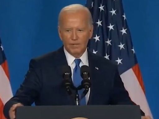 Joe Biden confuses Kamala Harris with former President Trump