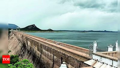 Karnataka releases 75,500 cusecs of water into Cauvery | Coimbatore News - Times of India