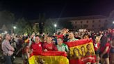 Almagro vivió intensamente el triunfo de España en la Eurocopa
