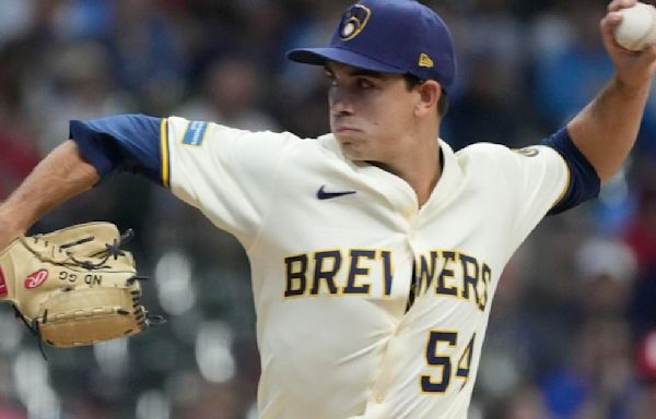 Brewers rookie pitcher shines in major league debut