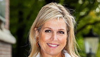 Máxima Zorreguieta se lució con un look muy canchero y causó sensación con su original collar