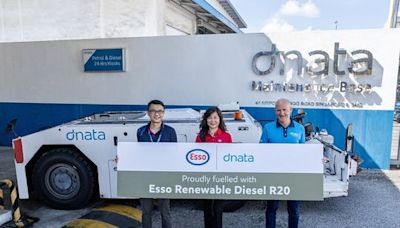 dnata inks partnership with ExxonMobil to lead renewable diesel trial at Singapore Changi Airport