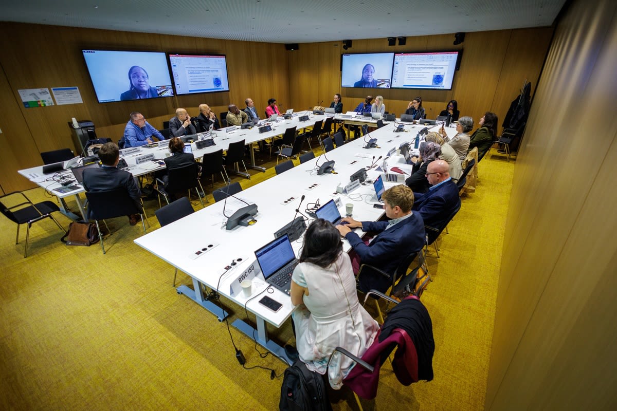 WHO advisory group convenes its first meeting on responsible use of the life sciences in Geneva