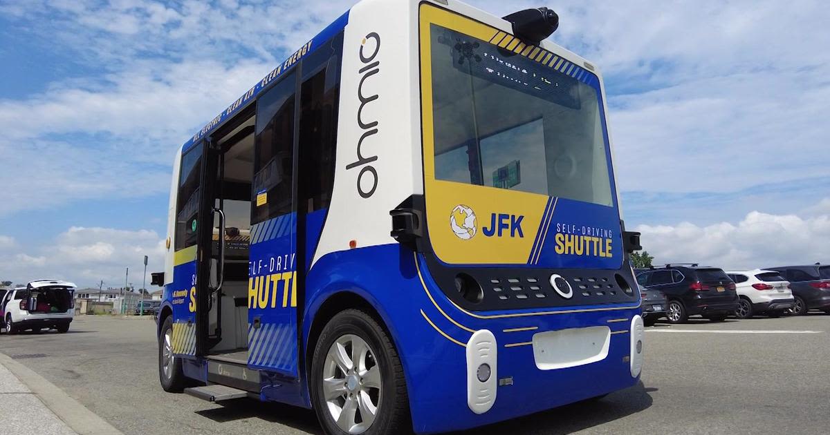 JFK Airport testing self-driving shuttles in parking lots. Here's how they work.