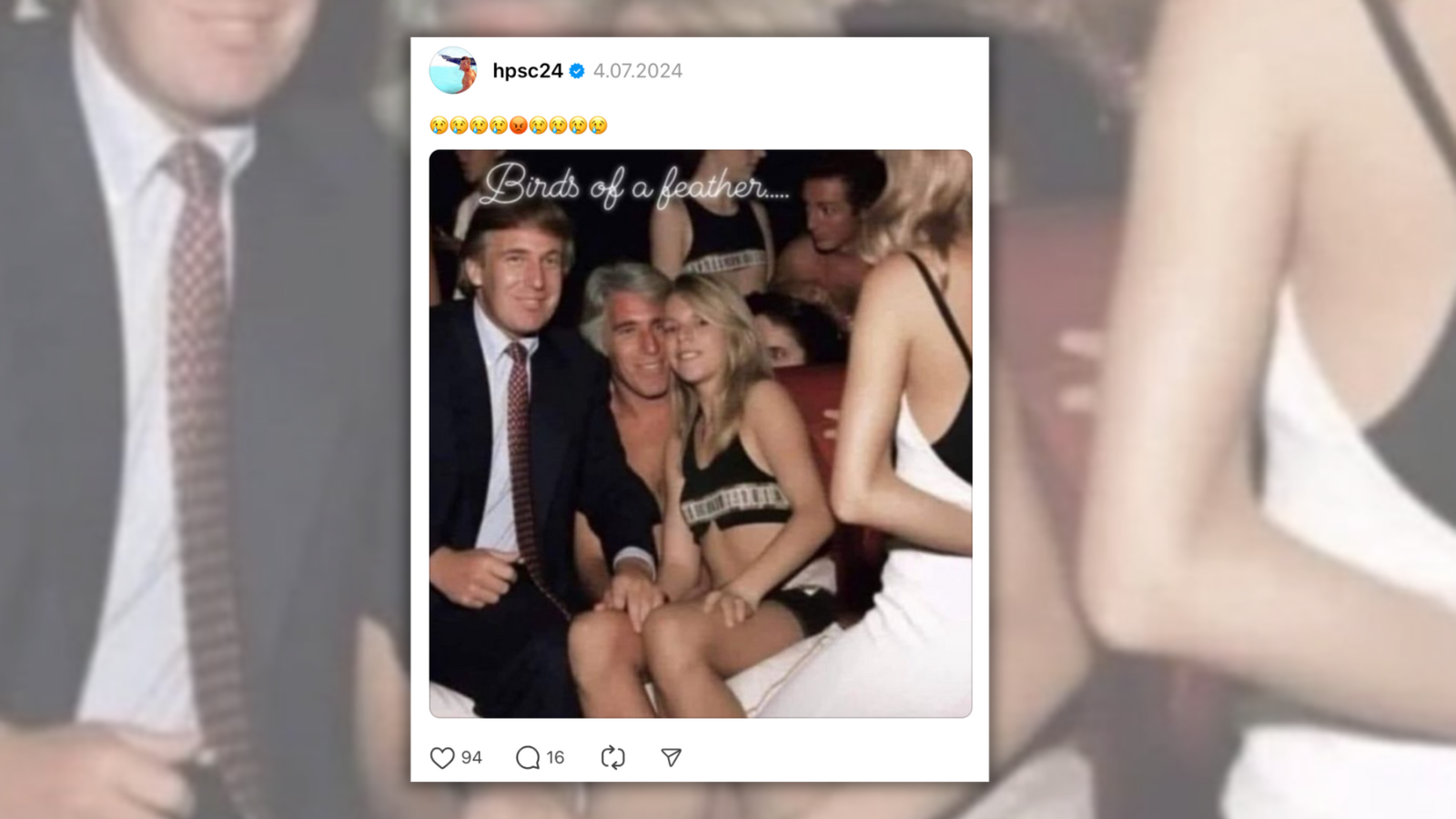 Fact Check: No, This Photo Does Not Show Epstein and Trump Posing with a Minor Girl