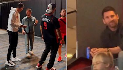 Lionel Messi, Luis Suárez y sus compañeros en Inter Miami aparecieron por sorpresa en un juego de NBA: los looks que causaron furor