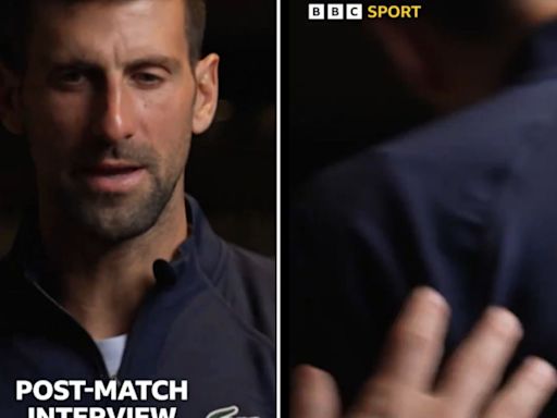 Novak Djokovic walks out of BBC interview as Wimbledon 'booing' row continues