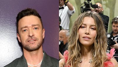 Justin Timberlake Reacts to Jessica Biel’s Over-the-Top Met Gala Gown - E! Online