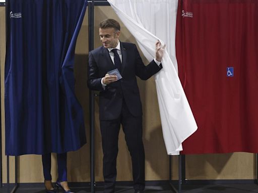 Voting continues in France's pivotal legislative election