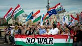 Hungary's Orbán stages 'peace march' in show of strength ahead of EU elections